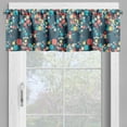 thumbnail image 4 of Ambesonne Vintage Valance & Curtain, Oval Cornered Squares, 55"x45", Multicolor, 4 of 6