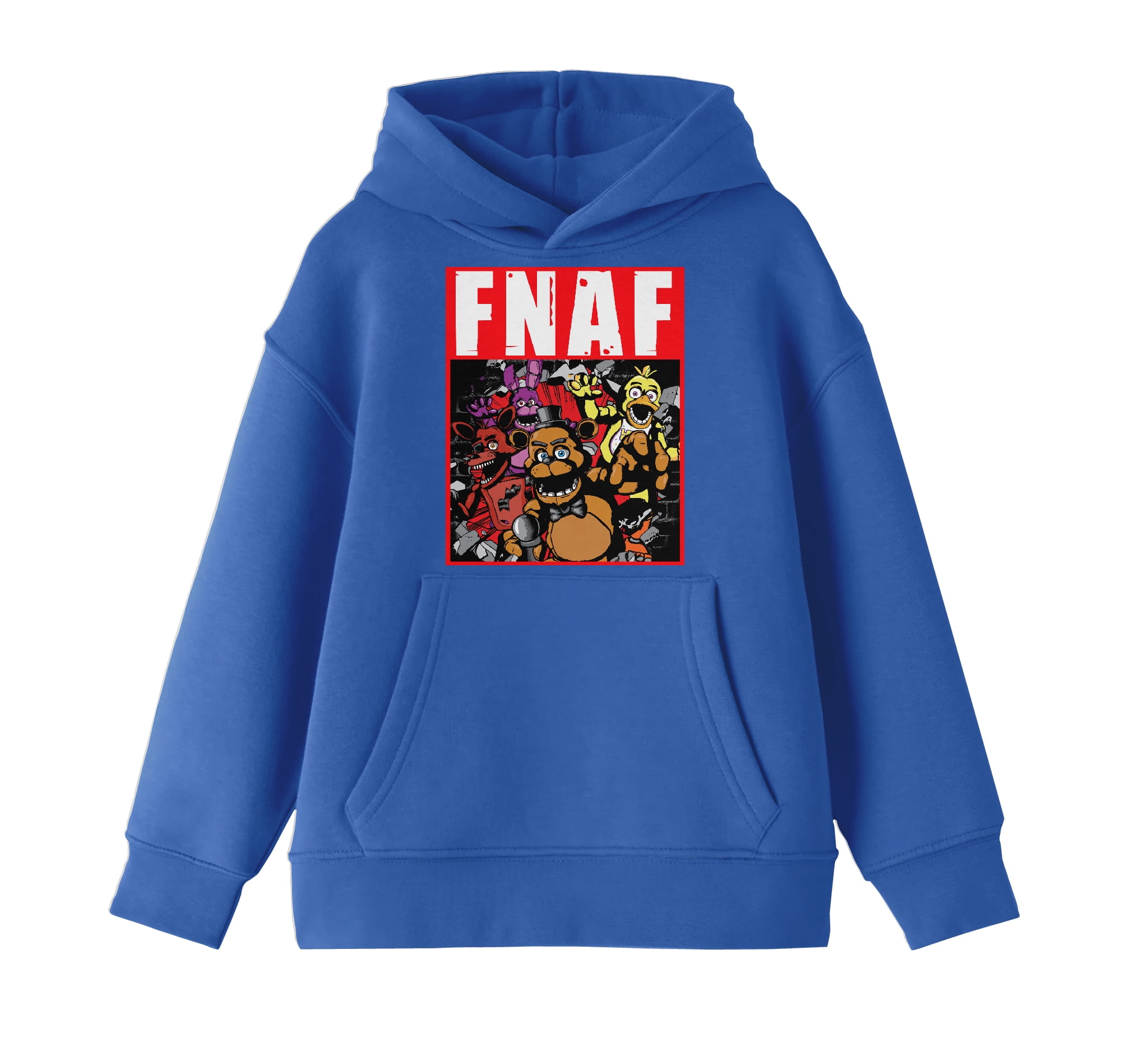 Youth Boys Five Nights at Freddys Horror Game Black Hoodie 