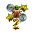 thumbnail image 1 of Yoda decoraciones para fiesta de cumpleaños, vasos de papel, platos, servilletas, globos, pancarta, mantel, adornos para pasteles para niños, Baby Shower, 1 of 4
