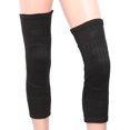 thumbnail image 5 of 1 Pair Breathable Wool Winter Knee Warmer Unisex Thicken Elastic Knee Brace Knee Pad Knees Sleeves (Black, Random Color of Inner), 5 of 5