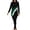 Green, variant on MuXiKeJi Clothes Plus Size Swimsuits for Women Rash Guard Swimwear Top Pants with Hijab/Cap