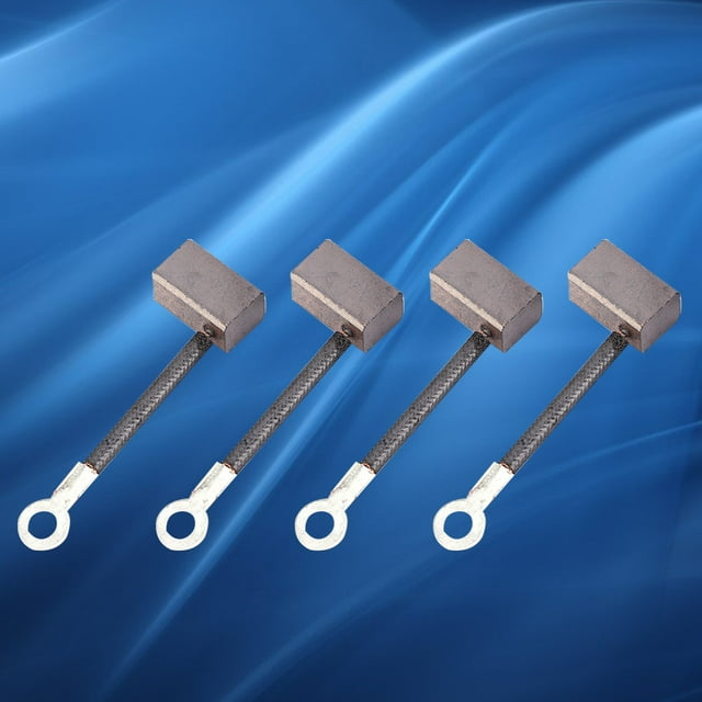 Accesorios Para Herramientas Eléctricas 100 Uds. Kits De Repuesto De Escobillas De Carbón Aptos Para Motor De Bomba De Agua Y Aceite De 12V/24V/48V CC J435A 9x8x14,5mm Amonsee Power Tool Accessories