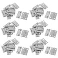 thumbnail image 1 of 60 Piezas 1,5 Pulgada Hardware de Bisagra de Puerta de Gabinete de Armario Rectangular Y Plegable, 1 of 3