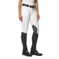 thumbnail image 4 of KERRITS Women's Crossover II Knee Patch Riding Breech, Color: White, Size: L, 4 of 7