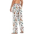 thumbnail image 5 of Top-kevin Xmas Gnome Men's Pajama Pants Sleepwear Pajama Pant with Pockets Lounge Pajama Bottoms for Men, 5 of 14