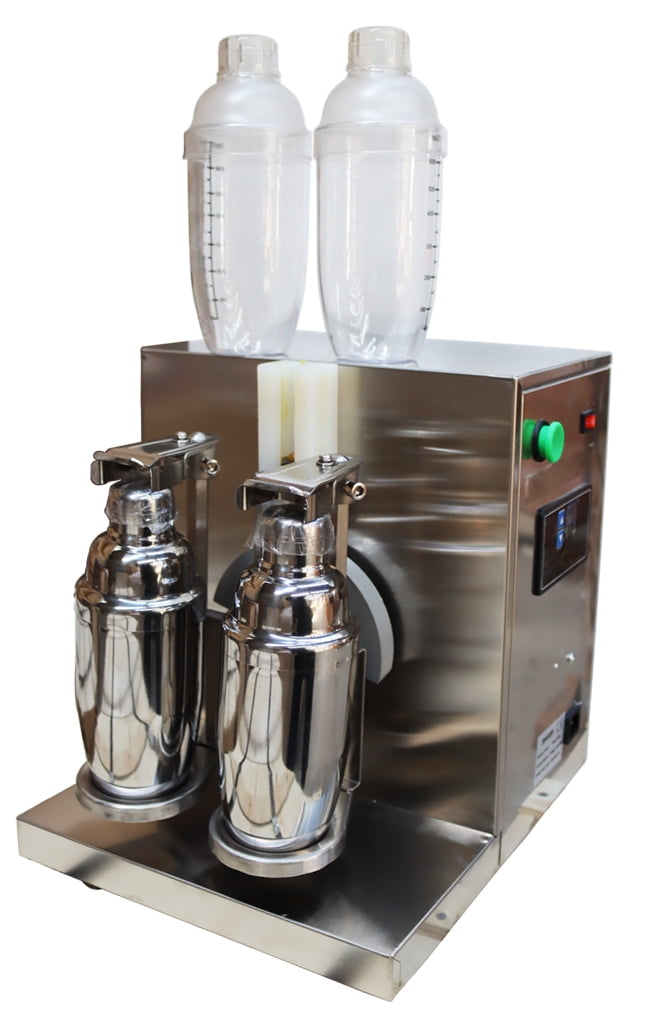 INTBUYING Electric Milk Tea Blender Drink Mixer Digital Control Bubble Boba Shaking Making