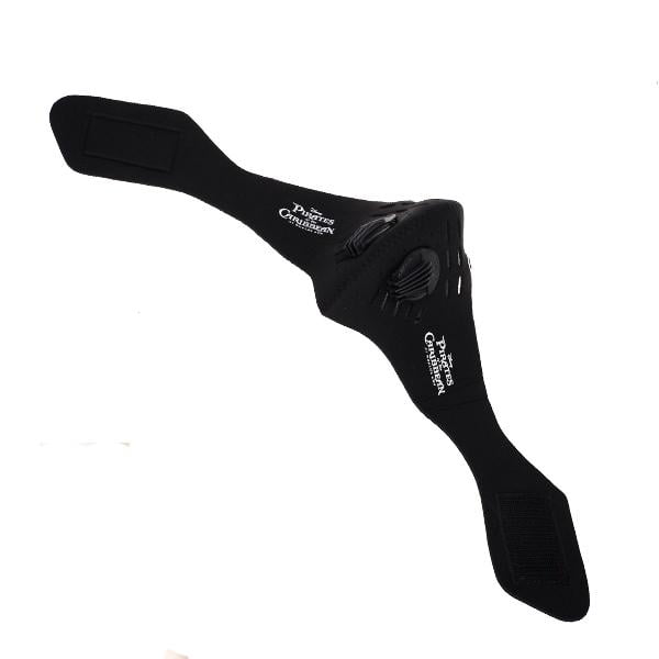 Máscara de ciclismo kusrkot A prueba de viento Filtro Negro