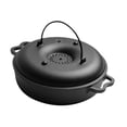 thumbnail image 3 of Maytalsory Korean Bbq Grill Griddle Plate Cast Iron Ensures Even Cooking Meat Lovers Korean Bbq Grill Pan Griddle Plate For Top, 3 of 6