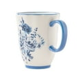 thumbnail image 3 of The Pioneer Woman Delilah 12-Ounce Stoneware Mug, Blue, 3 of 7