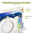thumbnail image 3 of FJLBDE Case for Lenovo Tab M10 Plus 3rd Gen 2022 10.6 Inch with 360 Kickstand, Shoulder Strap Carrying Protective Cover, Multicolor Blue, 3 of 6