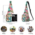 thumbnail image 3 of Small Sling Bag for Women Crossbody Backpack Hiking Travel Daypack Chest Bag Lightweight Shoulder Bag, 3 of 7