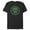Black / Plaid Logo, variant on Men's Marvel St. Patrick's Day Black Panther Lucky Shirt Graphic Tee Black / Lucky Shirt Large