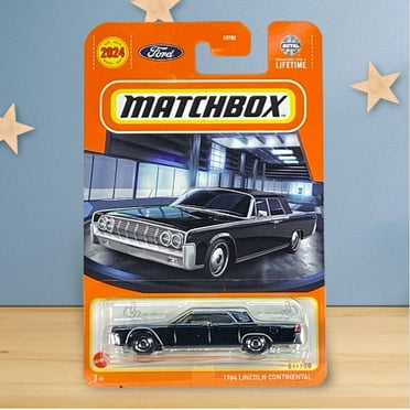 Mattel Matchbox 1964 Lincoln Continental Diecast Car Play Vehicle, 3  Yrs