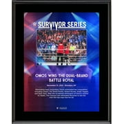 Omos World Wrestling Entertainment 10.5" x 13" 2021 Survivor Series Sublimated Plaque