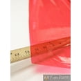thumbnail image 4 of 12 Gauge Red Tinted Plastic Vinyl Fabric 54" Wide Sold By The Yard, 4 of 4