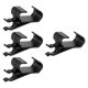 thumbnail image 2 of Juego de 4 clips para varillas de 351B0024, kit de clips para cubierta de caja de camioneta, suministros prácticos, abrazaderas de varilla de, 2 of 8