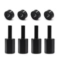 thumbnail image 1 of 4-Pack Aluminum Alloy Black Seat Risers with Gaskets - Compatible Replacement for Can Am X3, 1 of 6
