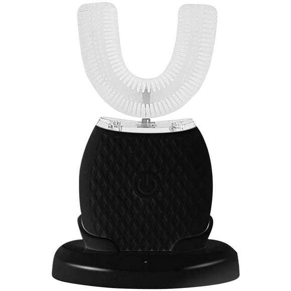 Qarigey Cepillo de eléctrico sónico automático inteligente de 360 grados, cepillo de de 3 modos, herramienta de limpieza de cuidado de los oídos Negro Qarigey CE000275-02B