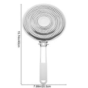 Stainless Steel Heat Diffuser for Gas And Electric Stove - Even Heat Distribution Induction Cooktop Adapter Plate - Food Warmer Simmer Plate for Gas Stove With Flame Guard