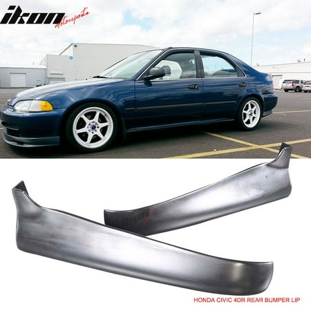 Compatible With Honda Civic 92 95 2 4dr Pu 2pc Valance Spats