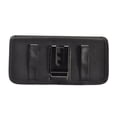 thumbnail image 5 of For Motorola Moto G Play 2023 Pouch Case Universal Horizontal Canvas with Belt Clip Loop Holster Military Grade Cell Phone Holder Cover - Black, 5 of 8