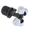 thumbnail image 2 of 10Pcs 4-Outlet Pulvérisation Sprinkler, Tête de Pulvérisation de Brumisation, Buse 4-Outlet, pour Jardinage Arrosage Humidification Serre Refroidissement, 2 of 8