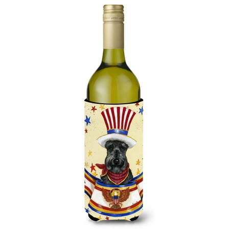 

Caroline s Treasures Scottie USA Wine Bottle Hugger