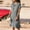 Gray #1, variant on pstuiky Summer Dress, Women Short-Sleeved Crewneck Dress Summer Solid Color Casual Mid-Calf Dress Leisure Red S