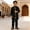 Black#F, variant on Outfit Sets Teenage Boys Long Sleeve Robe Suit Ational Embroidered Robe Suit Arab Child's Wear Out Wear Soft Clothes Sets