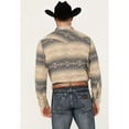 thumbnail image 4 of Cody James Men's Arrow Bear Southwestern Print Long Sleeve Snap Western Shirt - CJFA23FL6-TAN Medium, 4 of 4