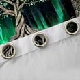 thumbnail image 4 of Homewish Tree Of Life Black Out Curtains For Teens Boys Girls,Bohemian Theme Curtains Pack of 2 (42x63 Each),Starry Sky Bedroom Curtains,Luxury Bedroom Decor, 4 of 6