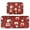 Cute Christmas Animals, variant on 2-Piece Kitchen Rugs Set Non-Slip Mats Carpet Floor for Kitchen, Bathroom (19.7"x27.6" & 19.7"x47.2") Colorful Christmas Trees Pattern