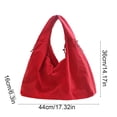 thumbnail image 3 of Slouchy Tote Bag, Nylon Tote Bag, Slouchy Shoulder Bag, Large Casual Handbag for Travel Gym Commute Weekend Vacation, 3 of 6