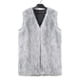 thumbnail image 4 of Chaqueta larga y cálida para mujer, de invierno, con cuello en V liso, 4 of 4