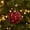 Red, variant on Cififendec Christmas Sequin Hanging Ball Ornament, 3.15", Shatterproof Glitter Foam Bauble with Hanging String for Christmas Tree, Wreath & Indoor Holiday Decor