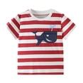 thumbnail image 2 of T-shirts à Manches Courtes pour Garçons Col Rond Imprimé 1 Pce, 2 of 9