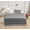 grey, variant on Comfort Classic Quilted Weight Blanket - Size 60 " X 80" (Queen Size) - Beige