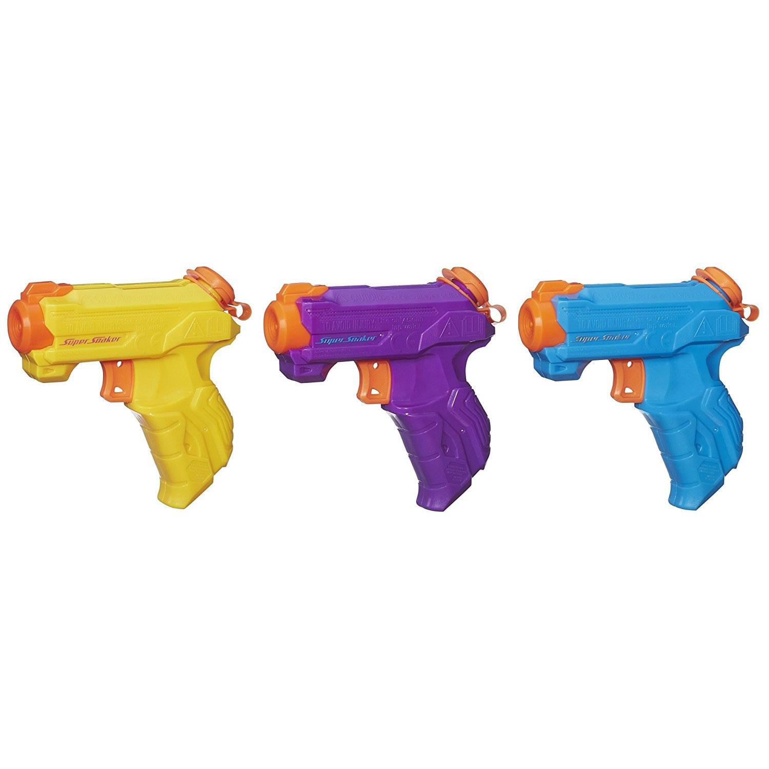Nerf Super Soaker Zipfire 3-pack Quick Fire Water Blaster Hasbro Toy 6tsnzd1 for sale online 
