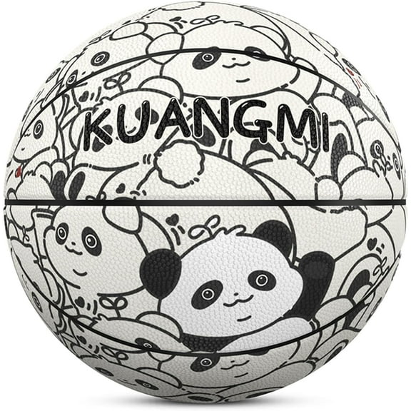 Kuangmi Kids Basketball Youth Size 5(27.5") for Junior Teen Boys Girls Indoor Outdoor Play Game Training