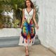 thumbnail image 5 of Watercolor Butterfly Vestido Sin Mangas , Vestidos De Lujo Para Ocasiones Oficiales, 5 of 5