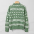 thumbnail image 6 of Vintage Christmas Sweaters for Women 2025 Long Sleeve Crewneck Color Block Knitted Pullover Sweater Jumper Tops, 6 of 8