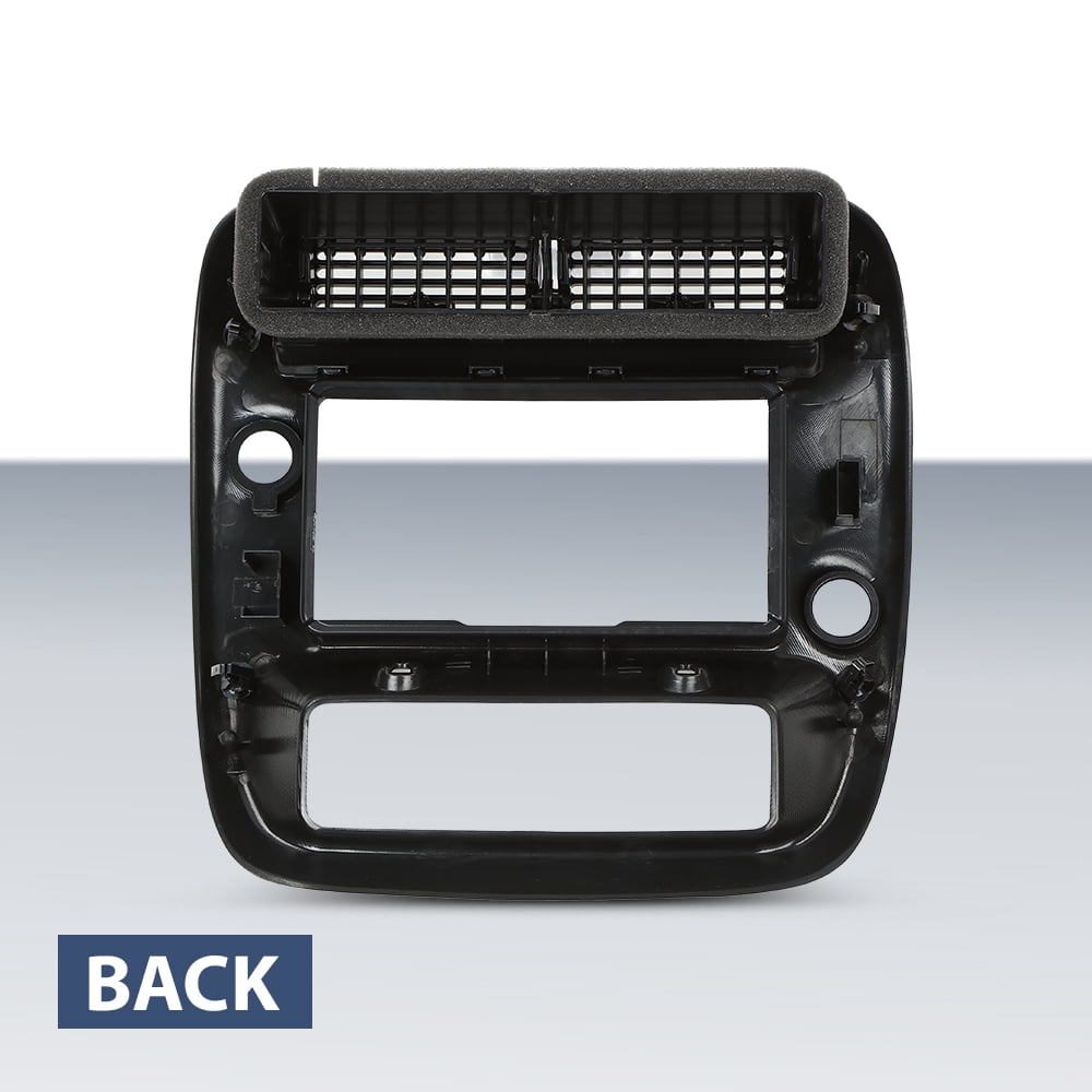 Center Dashboard Radio Panel AC Heater Vent Trim Black Fit for Ford Ranger 1997-2006/ Fit Ford Explorer 1997-2001