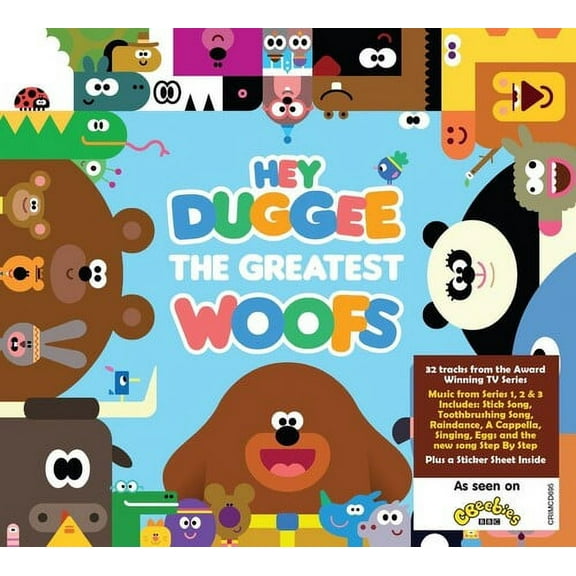 Hey Duggee - Greatest Woofs [Gatefold Digipak Includes Sticker Pack] - Kids & Family - CD