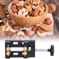thumbnail image 4 of Mini Tornillo De Mesa, Instalado Libremente Mordaza De Mesa Abrazadera De Banco Compacto Conveniente Uso De Mano Para Pequeñas Piedras Indias Para Aceitunas Para Nueces, 4 of 8