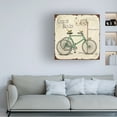 thumbnail image 2 of Trademark Fine Art Jean Plout Bike 1 Canvas Wall Art - 18x18, 2 of 4