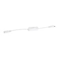 thumbnail image 2 of 5 interruptores de cable para tiras de luces LED con conector de alimentación hembra y macho de 12 V CC, color blanco., 2 of 3