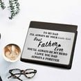 thumbnail image 2 of Dad Wallet Card Father's Day Gifts from Son Daughter Metal Engraved Wallet Card Inserts Birthday Christmas Presents for Papa Daddy-Best Father Silver 06, 2 of 5