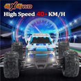 thumbnail image 4 of Rc Cars 40km/h With Rechargeable Batteries Rc Trucks Remote Control Car For Adult High Speed 4wd All Terrains Off Road Waterproof Gifts For Boys Kids, 4 of 5