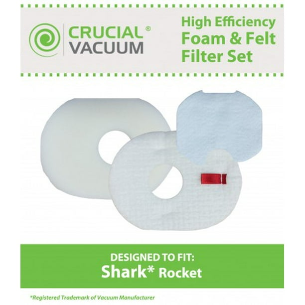 Shark Rocket Foam/Felt Filters Fit HV300, Part # XFFV300 & 1080FTV320