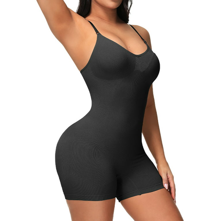 Shapewear for Tummy Control Faja Plus Size Butt Lifter Body Shaper  Bodysuits for Women (Color : Black, Size : X-Large) : : Clothing,  Shoes & Accessories